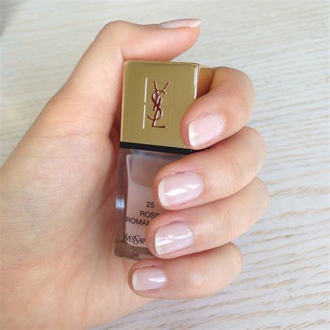 ysl rose romantique nail|ysl la laque.